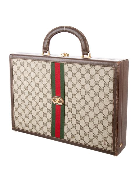 vintage gucci briefcase bag.